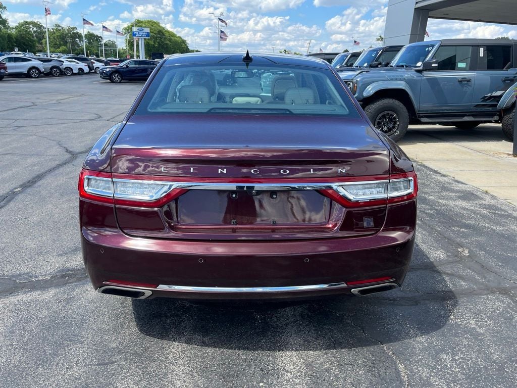 2020 Lincoln Continental Standard