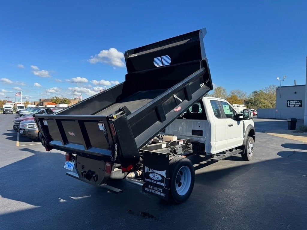 2025 Ford F-450SD XL 9' Rugby Steel Dump