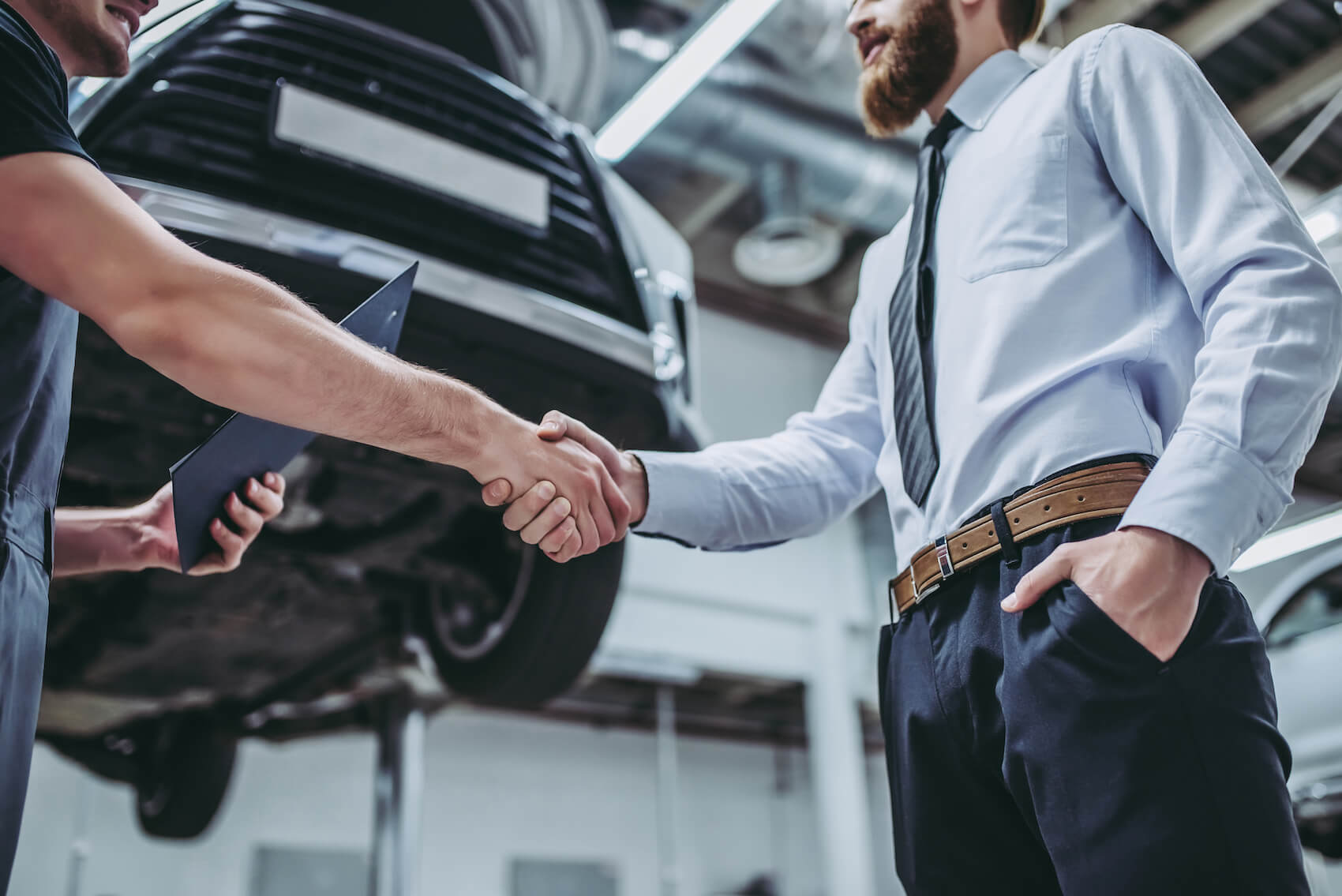 Two Men Shaking Hands